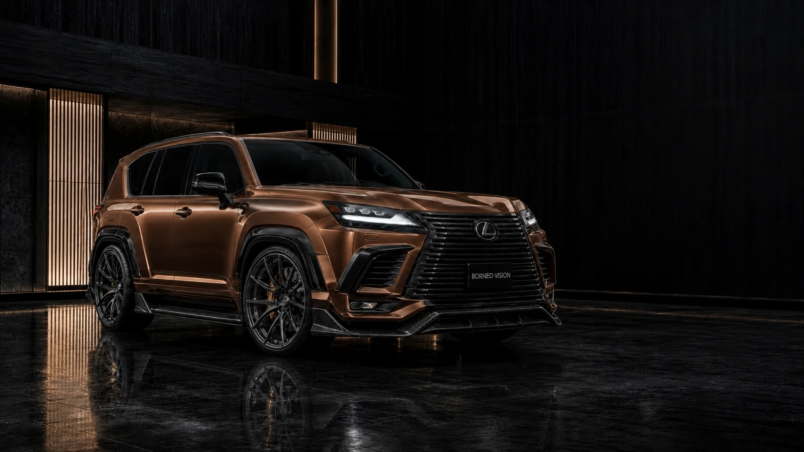 Borneo Copper 2026 Lexus LX 600 BORNEO VISION design concept
